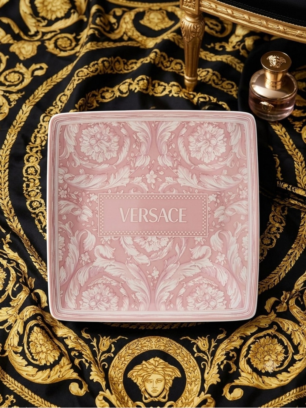 Versace Baroque Square Plate